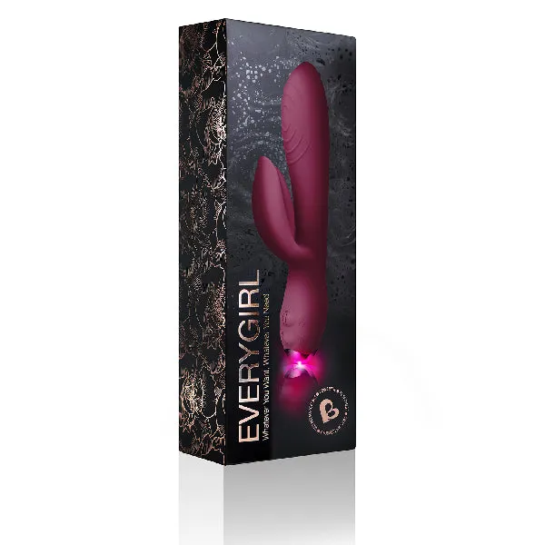 Female Sex Toys Every Girl Rechargeable Waterproof Burgundy Rocks Off