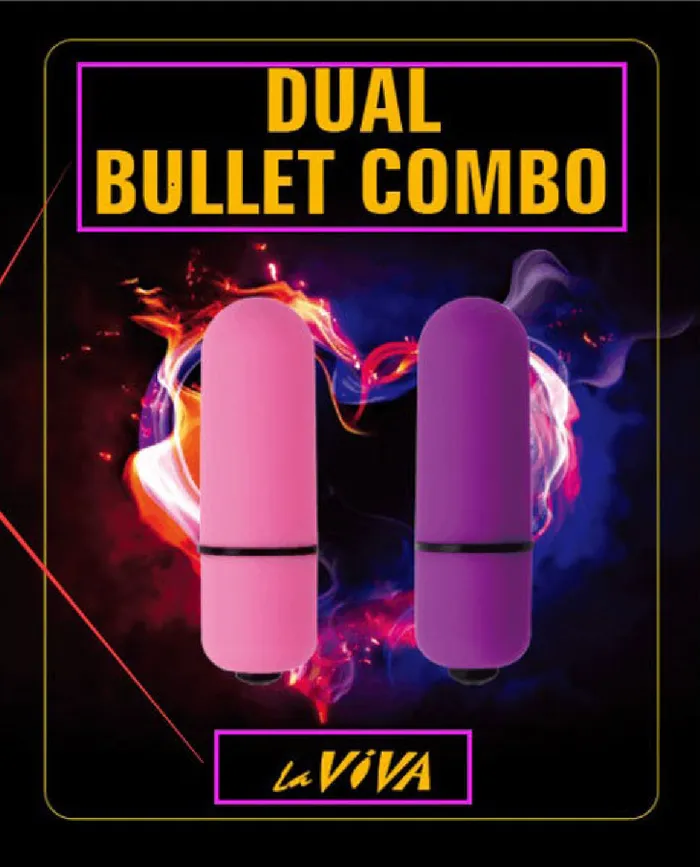 Female Sex Toys LaViva Dual Bullet Combo Laviva