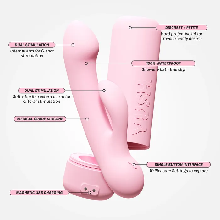 Female Sex Toys VUSH Glow Rabbit Vibrator VUSH