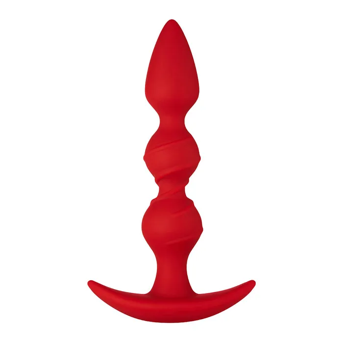 FORTO Anal FORTO F42 Spiral Beads Red