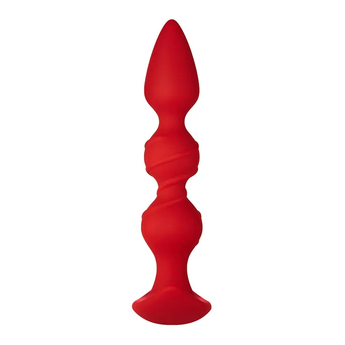 FORTO Anal FORTO F42 Spiral Beads Red