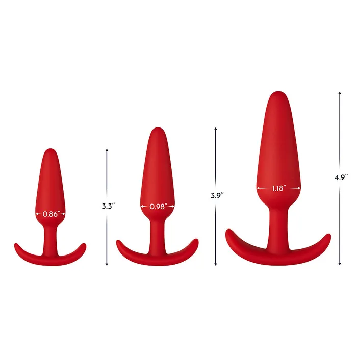 FORTO F31 Plug Red Assorted Sizes FORTO Anal