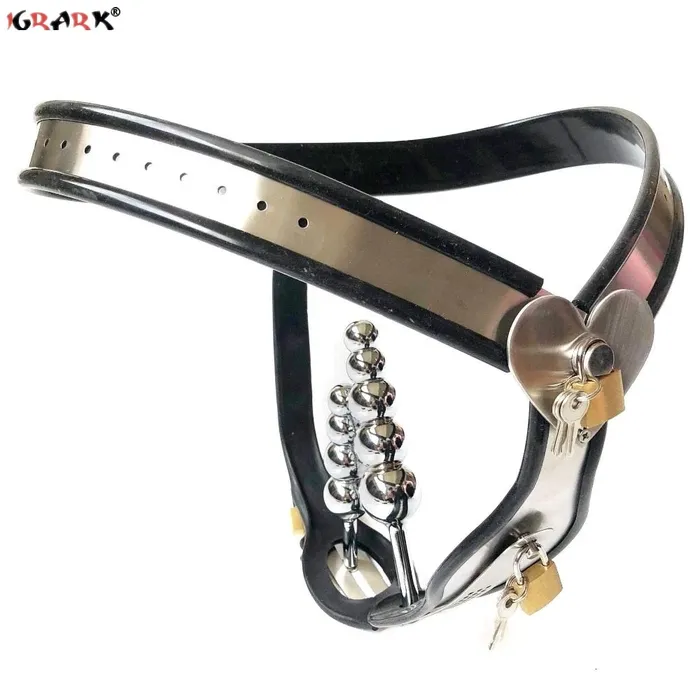 Javaughn69ways Male Sex Toys Stainless Steel Chastity Belt Cage Metal Lock Device Panties