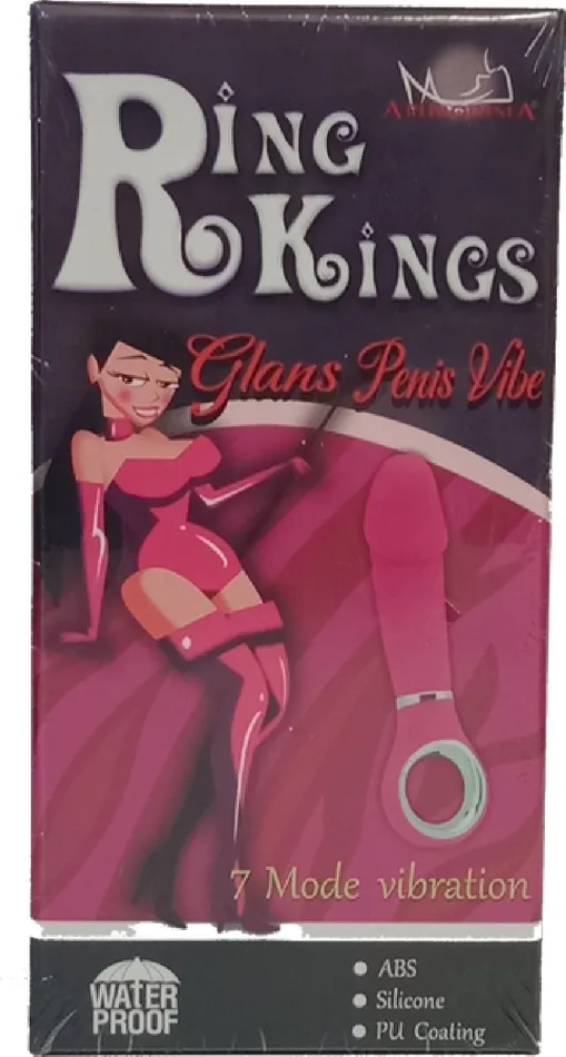 Laviva1 Vibrators Ring Kings Glans Penis Vibe Pink