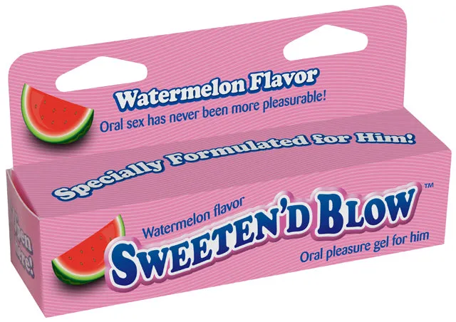 Little Genie Vibrators Sweetend Blow Numbing Aide Watermelon