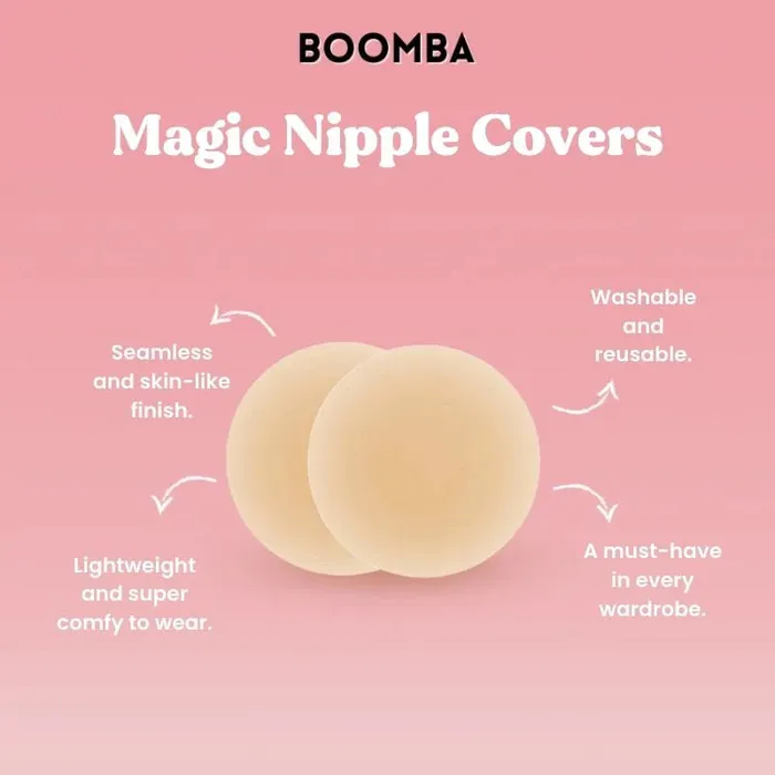 Magic Nipple Covers with Adhesive Boomba Female Sex Toys