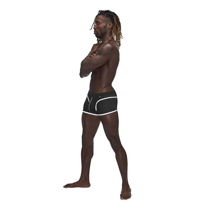 Male Power Anal Male Power Sport Mesh Mini Short Black