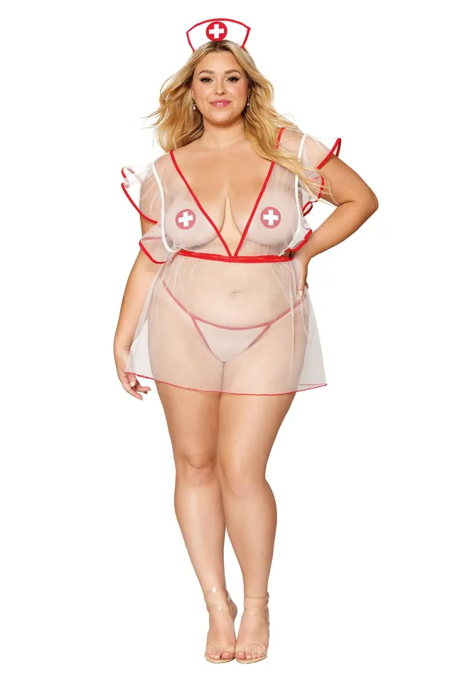 Nurse Me Good Costume Outfit Dreamgirl International Lingerie Vibrators