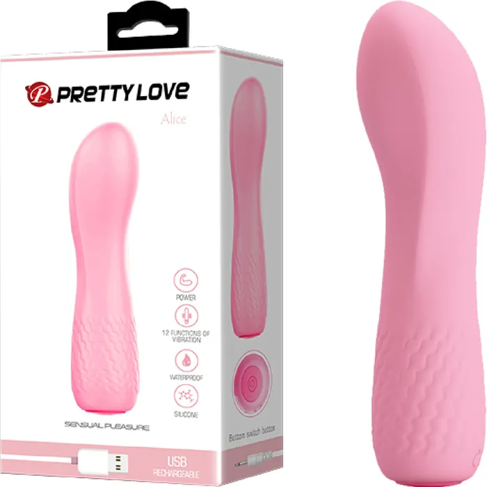 Pretty Love Rechargeable Alice Light Pink Sex Adult Pleasure Orgasm Vibrators