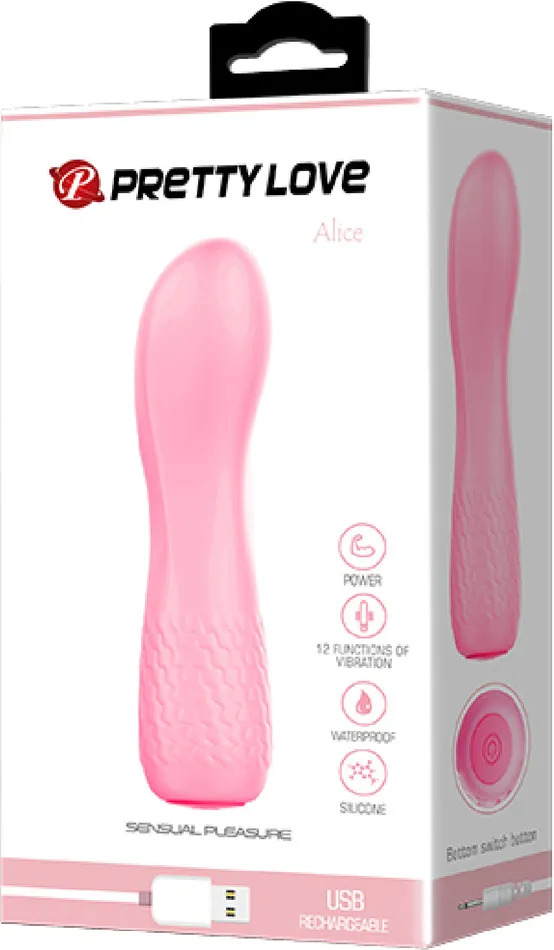 Pretty Love Rechargeable Alice Light Pink Sex Adult Pleasure Orgasm Vibrators