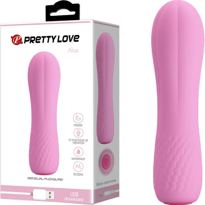 Pretty Love Rechargeable Alice Light Pink Sex Adult Pleasure Orgasm Vibrators