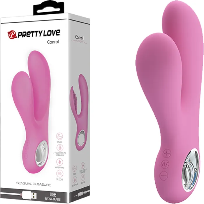 Pretty Love Vibrators Rechargeable Canrol Pink