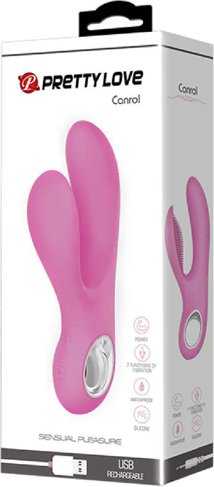 Pretty Love Vibrators Rechargeable Canrol Pink