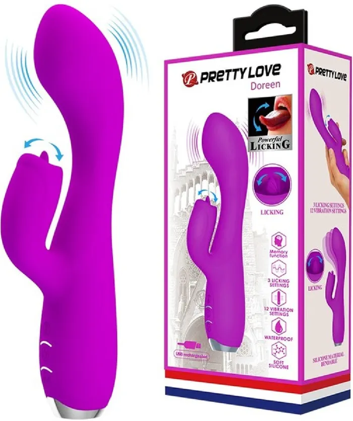 Pretty Love Vibrators Rechargeable Gloria Purple