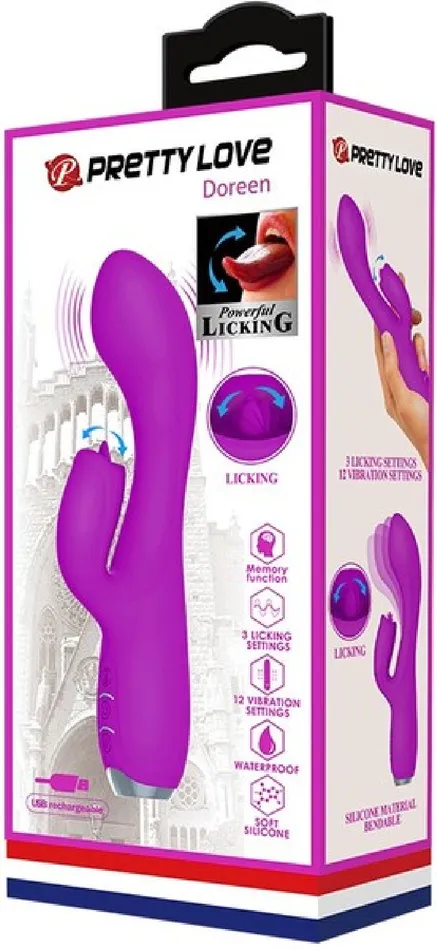 Pretty Love Vibrators Rechargeable Gloria Purple