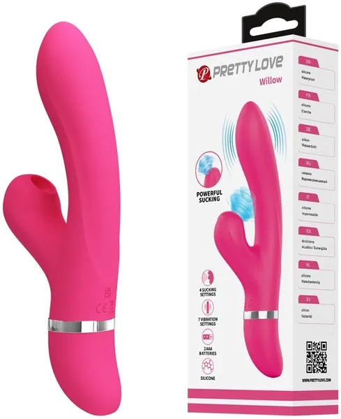 Pretty Love Vibrators Willow Pink