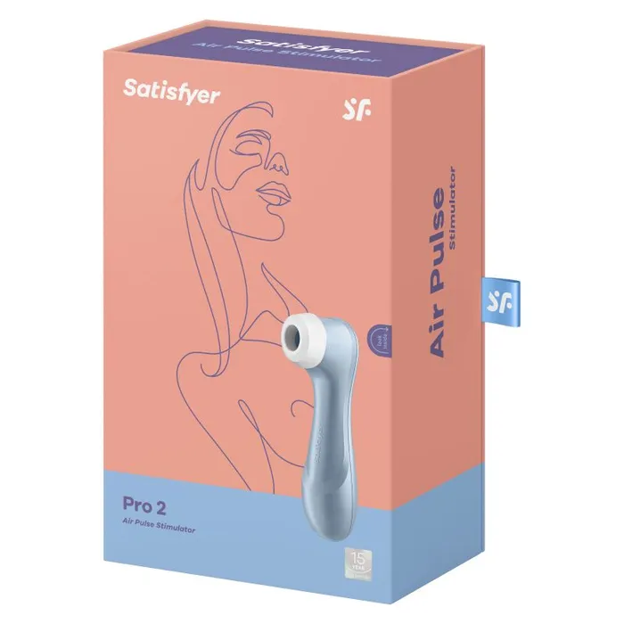 Satisfyer Pro 2 Air Pulse Massager Blue Satisfyer Vibrators