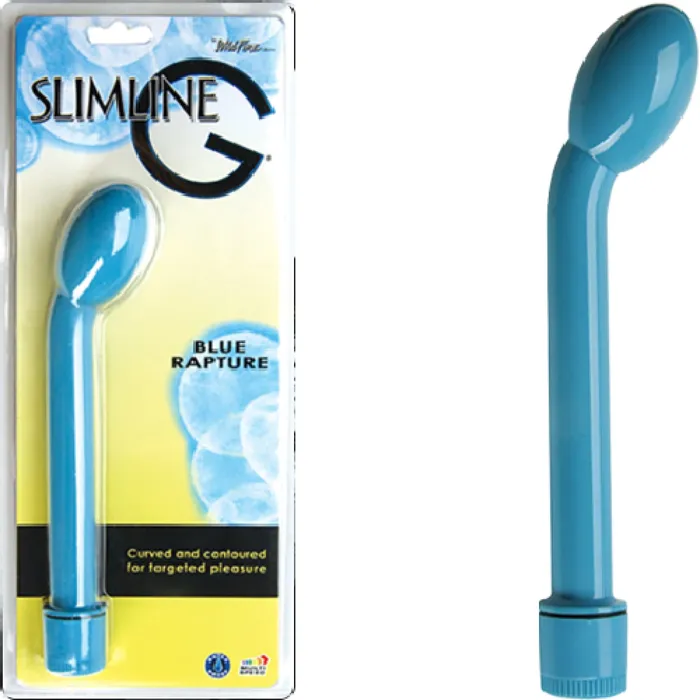 SlimLine G Blue Rapture Sex Adult Pleasure Orgasm Topco Sales Vibrators