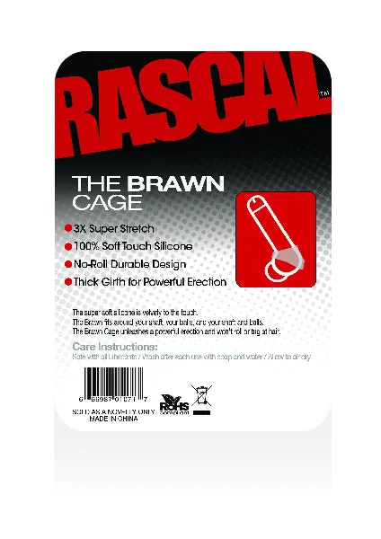 The Brawn Cage Clear Rascal Male Sex Toys