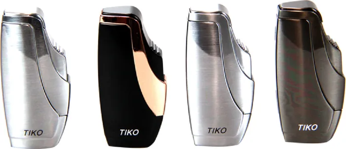 Tiko Lighters Couples Metal Jet Lighter TIKO1005 20 Piece Display