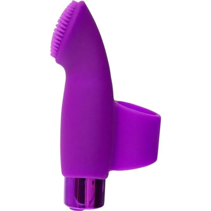 Vibrators Naughty Nubbies Finger Vibe w Mini Powerbullet Purple PowerBullet