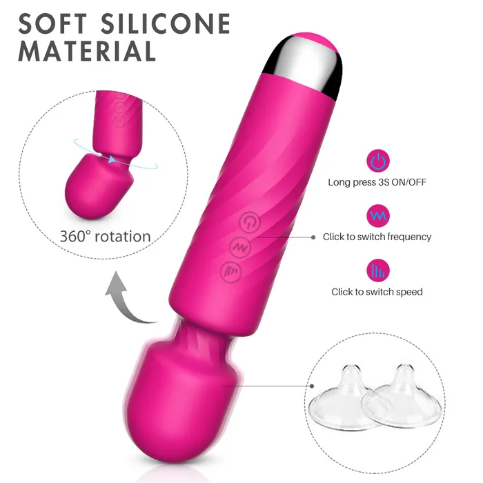 Vibrators SHande Hero Wand Pink