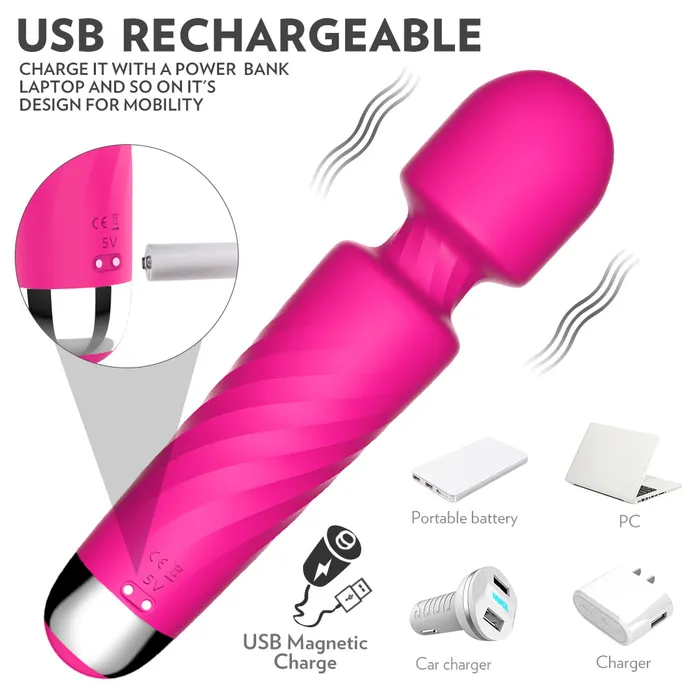 Vibrators SHande Hero Wand Pink