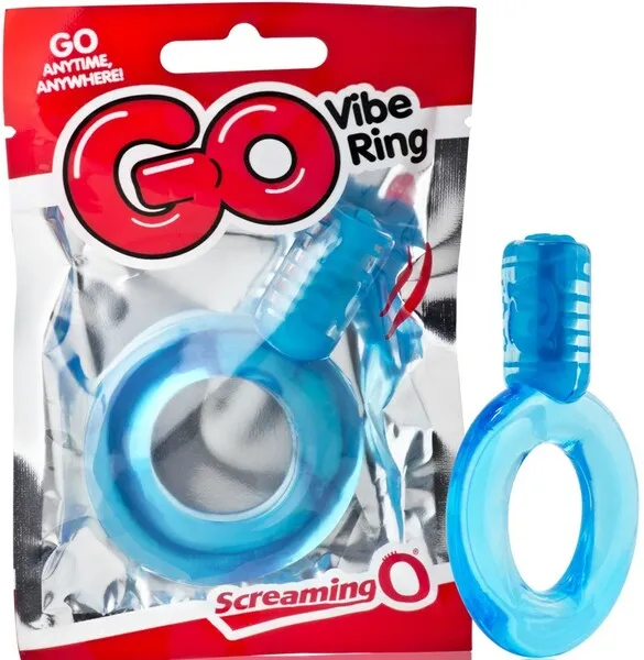 Vibrators Screaming O Go Vibe Ring Blue