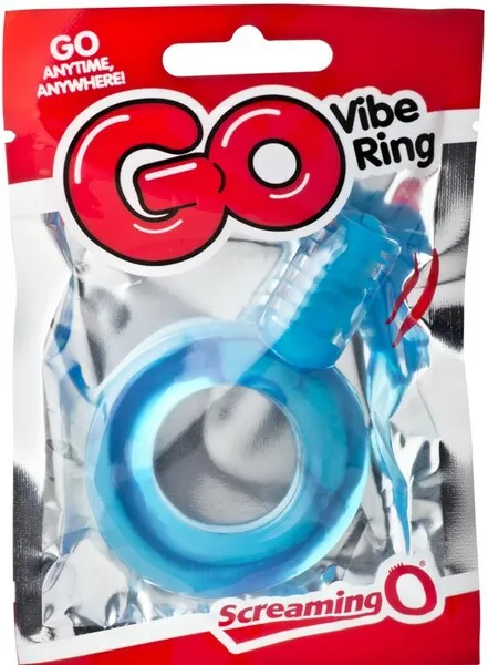 Vibrators Screaming O Go Vibe Ring Blue