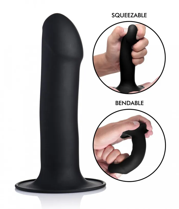 XR Brands Dildos SqueezeIt Squeezable Phallic Dildo