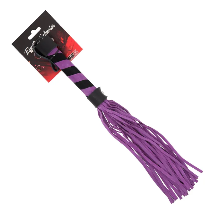 Anal FLOGGER PURPLEBLACK 15IN SUEDE 53X