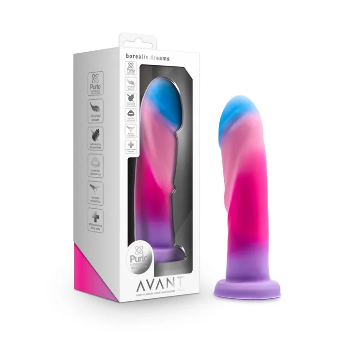 Blush Novelties Avant Borealis Dreams Cotton Candy 197 cm Dildo Dildos