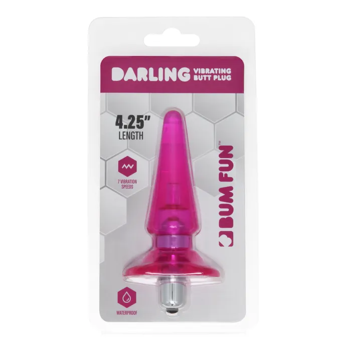 Darling Vibrating Anal Plug BUM FUN Male Sex Toys