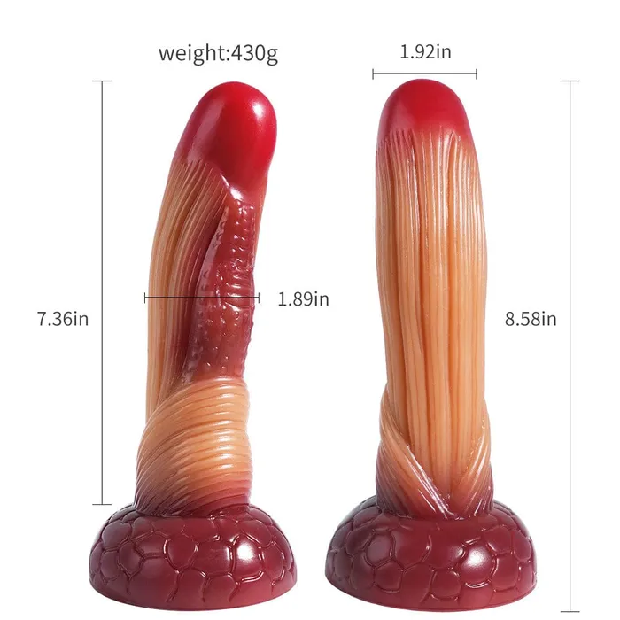 MRIMIN Gspot Dragon Dildo for Women Hismith Realistic Dildo with Strong Suction Cup MRIMIN Female Sex Toys