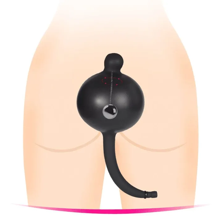 MRIMIN MRIMIN Inflatable Butt Plug with Detachable Needle Anal Sex Toys for Man and Women Male Sex Toys