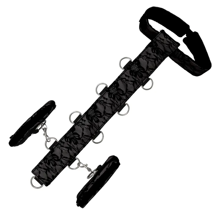 Neck and Wrist Body Restraint Black BEDROOM ESSENTIALS Anal