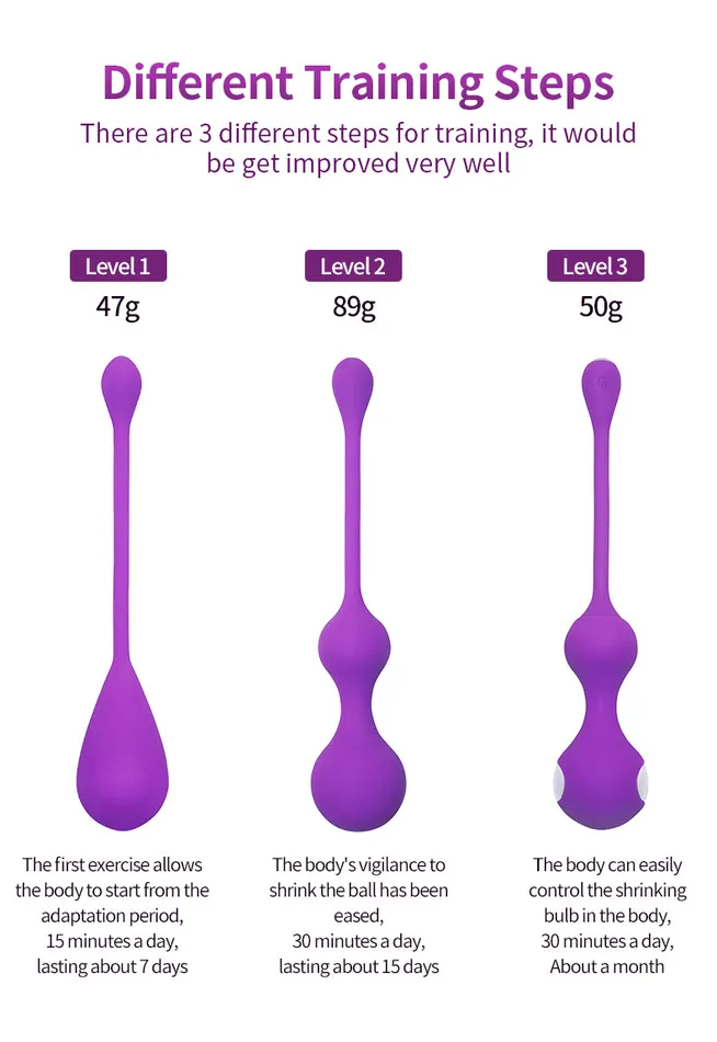 Smart Kegel Ball Vibrator Vibrating Egg Electric Shock Vagina Tight Sports Sex Toys for Women soniker Female Sex Toys