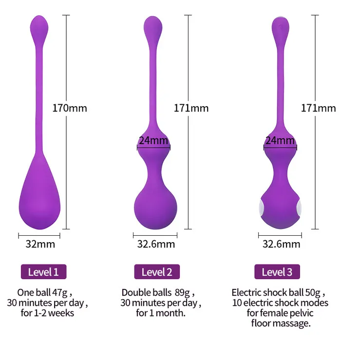 Smart Kegel Ball Vibrator Vibrating Egg Electric Shock Vagina Tight Sports Sex Toys for Women soniker Female Sex Toys