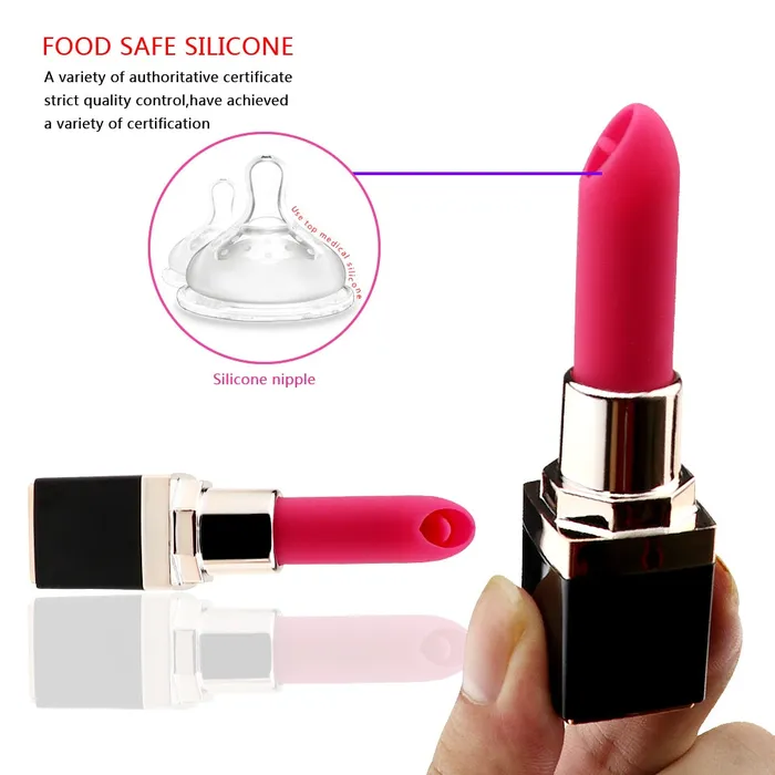 soniker Female Sex Toys Portable 10 Speeds Mini Lipstick Vibrator Recharge Bullet Gspot Massage Clitoris Stimulator