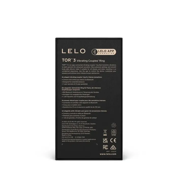 Tor 3 Lelo Vibrators