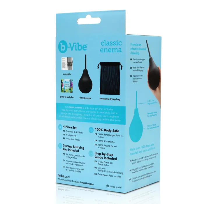 Vibrators Classica doccia anale BVibe