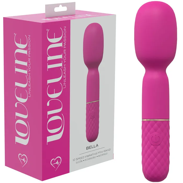 Vibrators LOVELINE Bella 14 cm USB Rechargeable Massage Wand Shots Toys